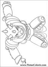 Pintar e Colorir Astro Boy - Desenho 019