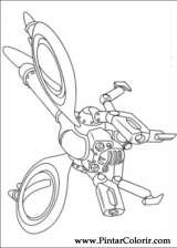 Pintar e Colorir Astro Boy - Desenho 020