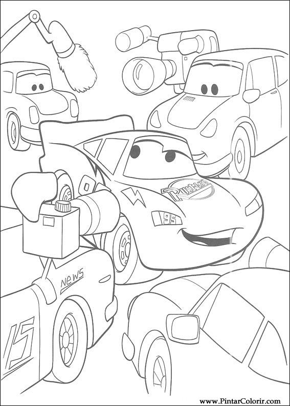 Desenhos de carros e motos para colorir - Imagui