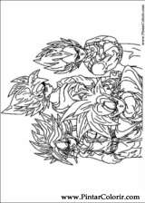 Pintar e Colorir Dragon Ball Z - Desenho 028