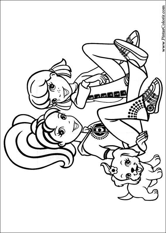 Jogos da Polly - Jogos de moda e jogos de colorir  Barbie drawing, Polly  pocket, Polly pocket dolls