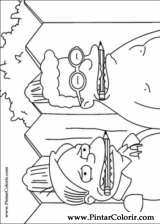 Pintar e Colorir Simpsons - Desenho 010