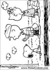 Pintar e Colorir Snoopy - Desenho 030